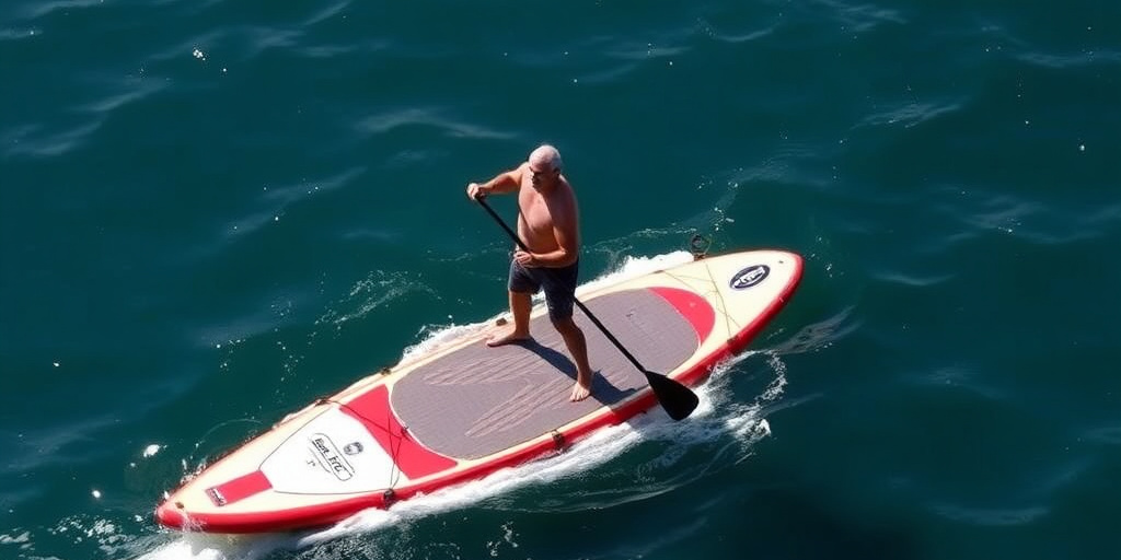Uomo su SUP colpito da onda nel Golfo di Napoli: in corso le ricerche