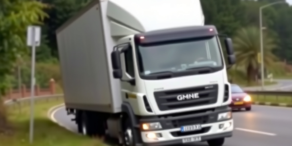 Uomo ucciso da camion a causa di frenata improvvisa