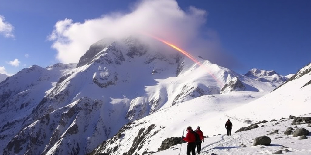Valanga sul Monte Bianco travolge quattro sciatori, tre illesi, uno con trauma