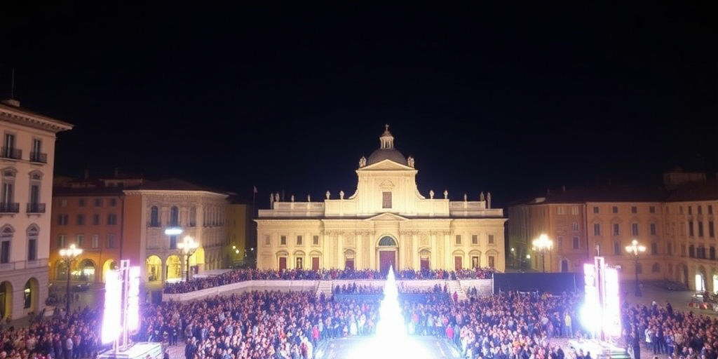 Verona: 20.000 persone in piazza Bra, evento pacifico con interventi di sicurezza