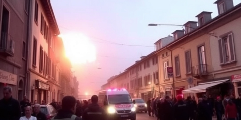 Video di Capodanno a Reggio Emilia mostra esplosioni e danni nel quartiere Canalina