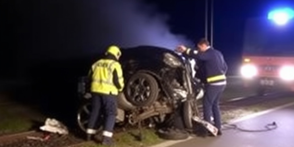 Video mostra scontro tra auto e autotreno in provincia di Piacenza: ribaltamento e perdita di carico
