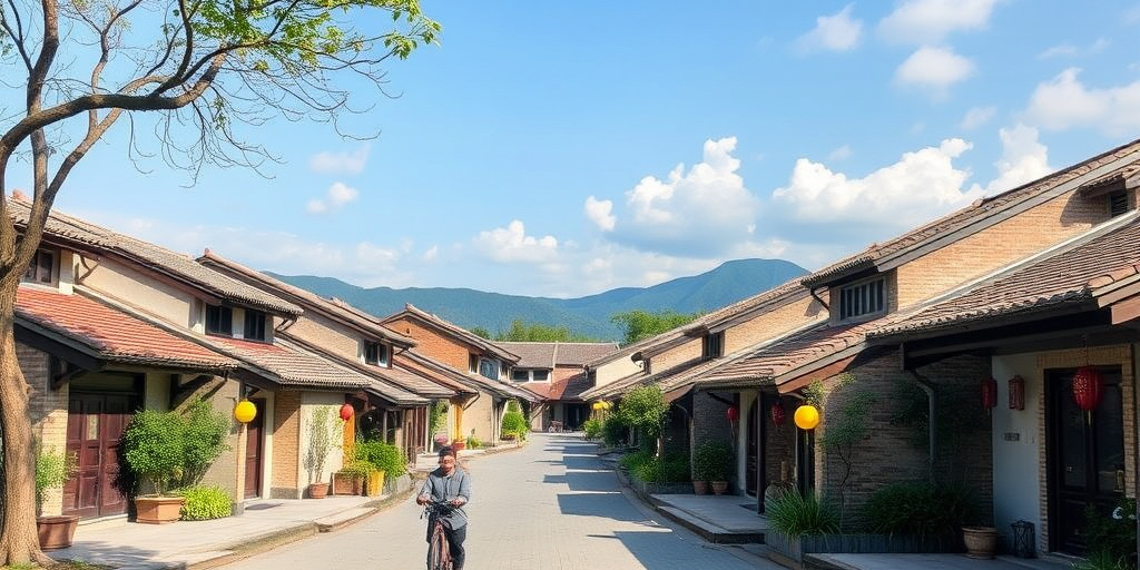 Villaggio di Suixi, Guangdong, si trasforma da arretrato a modello di civiltà