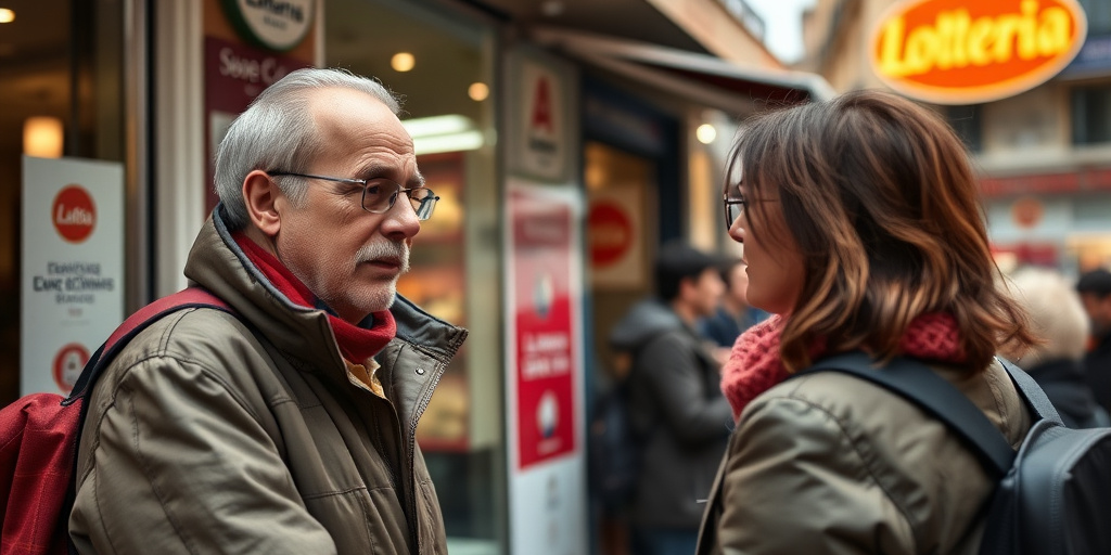 Vincitore della lotteria cerca di incontrare il proprietario del negozio di via Cassia a Roma