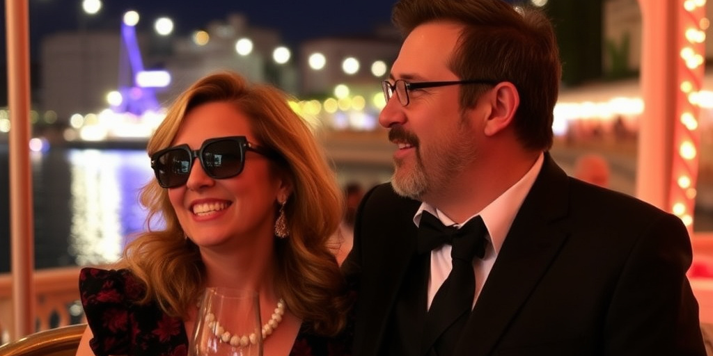 Virginia Raffaele e Fabio De Luigi al Sanremo in attesa del film “Un Bel Giorno”