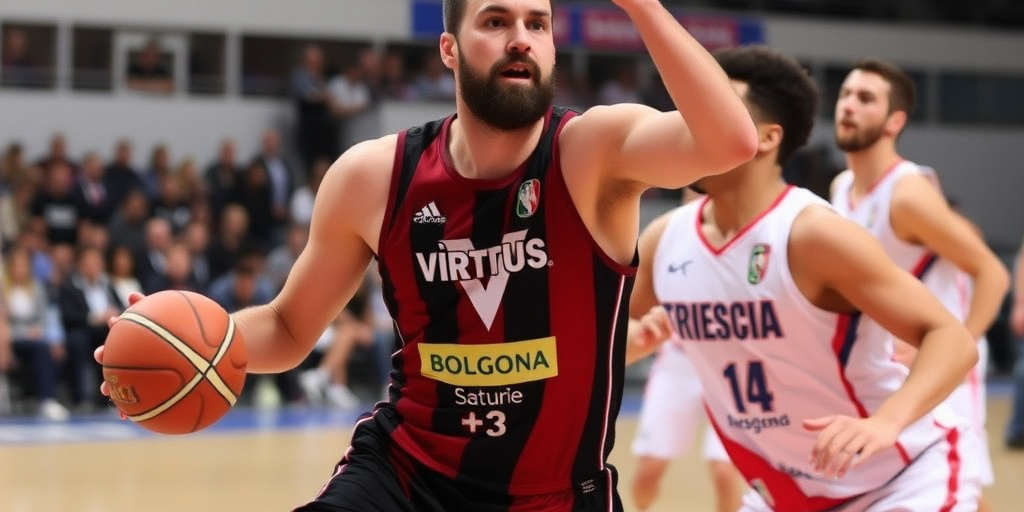 Virtus Bologna perde contro Trieste, Brescia riprende la vetta