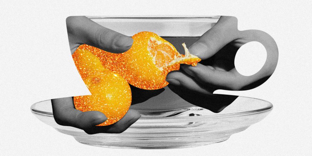 Preparare un infuso con le bucce di mandarino