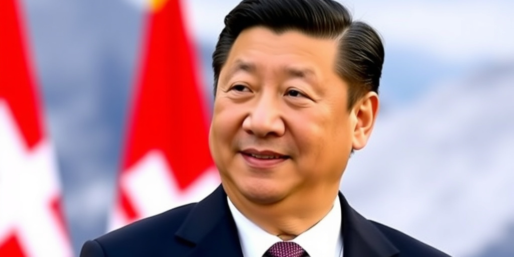 Xi Jinping congratula Guy Parmelin per la presidenza della Confederazione Svizzera