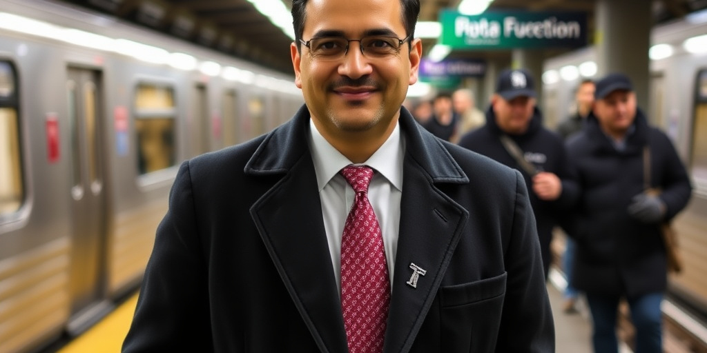 Zohran Mamdani investito come nuovo sindaco di New York in una stazione della metropolitana abbandonata