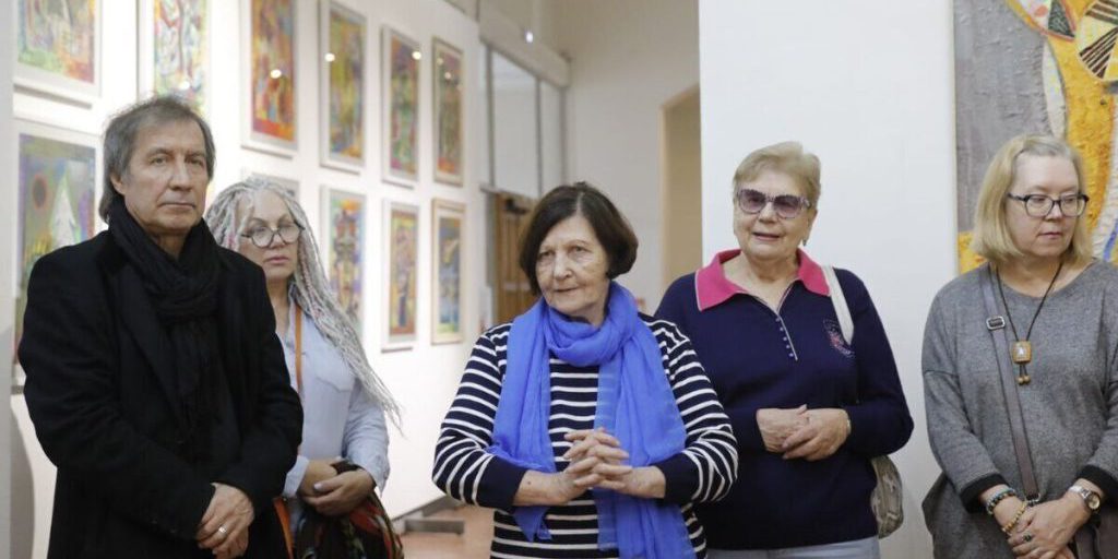 В Туле показали, как проходит выставка художника Шмагина