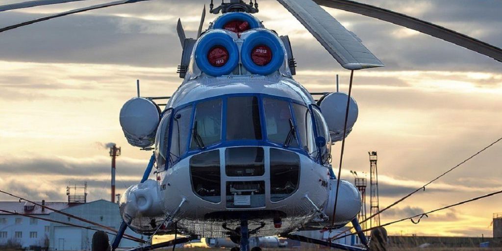 Вертолеты на смену водным суднам начали выходить для перевозки пассажиров в ЯНАО.