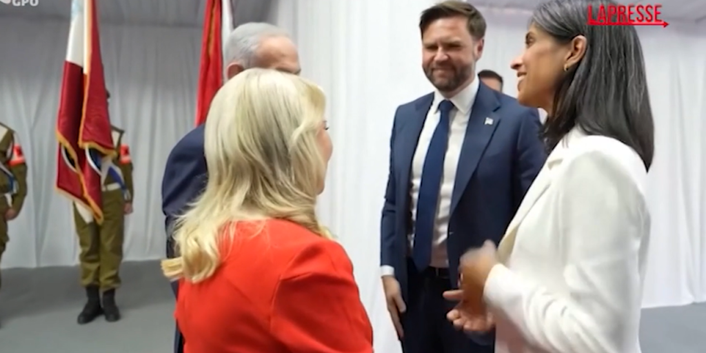 Gaza, J.D. Vance incontra Netanyahu a Gerusalemme