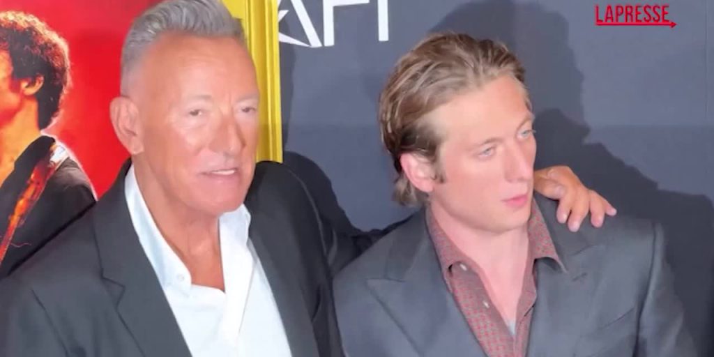 Bruce Springsteen alla Premier del Film Biografico a Los Angeles