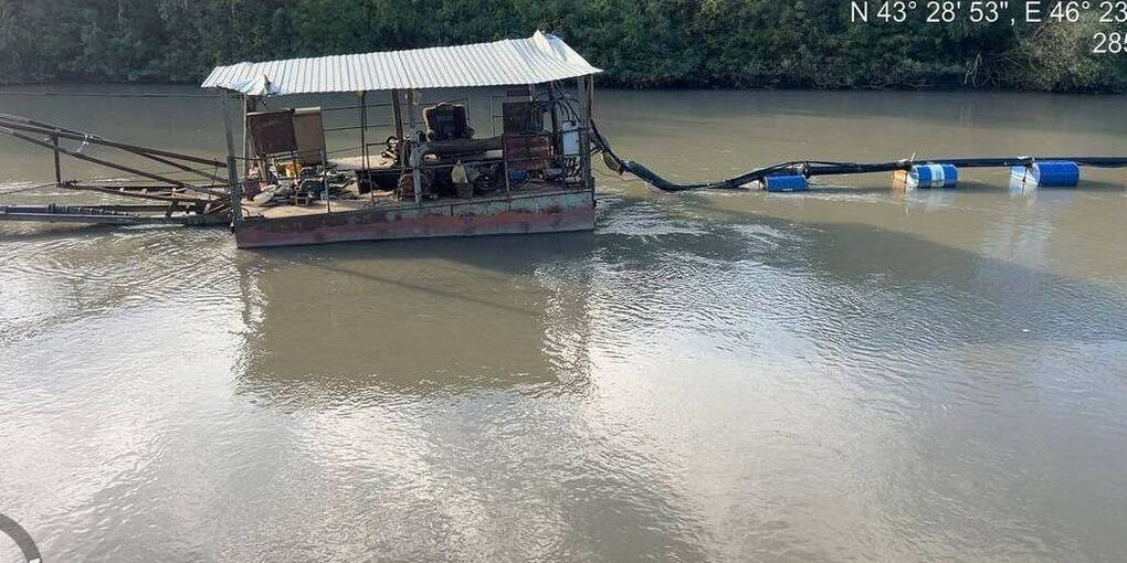 Gravi violazioni ambientali scoperte sul fiume Terek in Daghestan