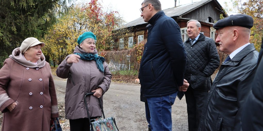 Владимирский губернатор пообщался с жителями Ленинского района