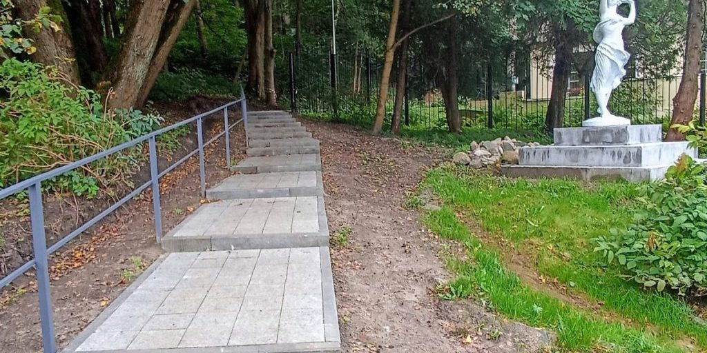 Светлогорск обновил пешеходные маршруты к морю