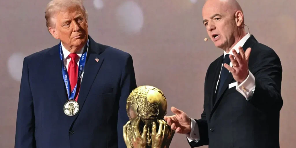 FIFA assegna il Premio per la Pace al presidente degli Stati Uniti, Donald Trump