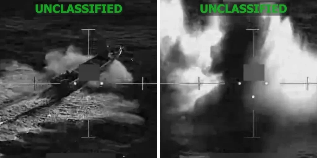 Comando Sudamericano degli Stati Uniti attacca imbarcazione sospetta di droga, uccide quattro trafficatori