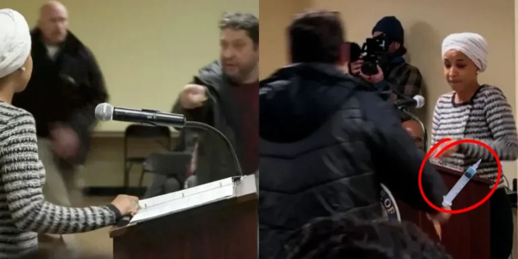 Ilhan Omar aggredita con bottiglia di spruzzo al municipio di Minneapolis