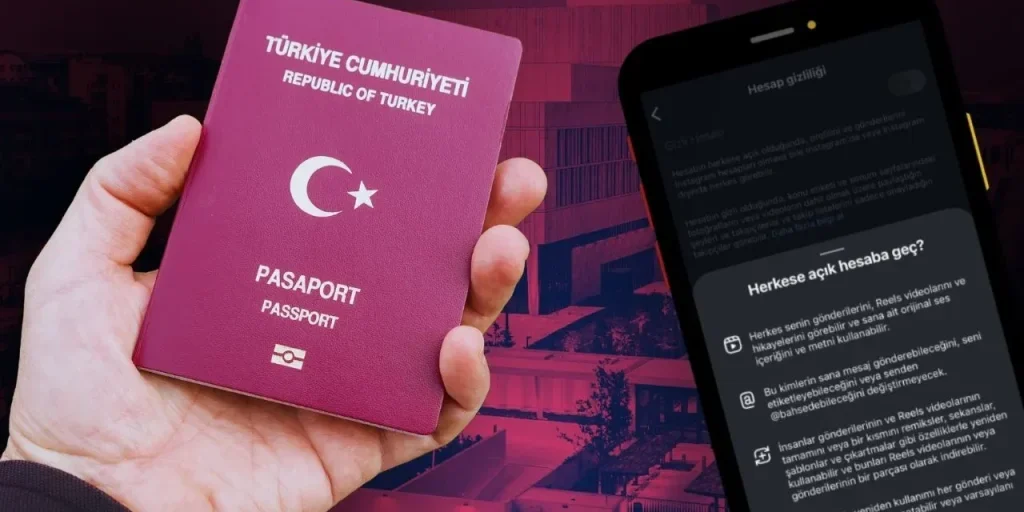 Visto per studenti e lavoro temporaneo in Turchia: i profili social devono essere pubblici