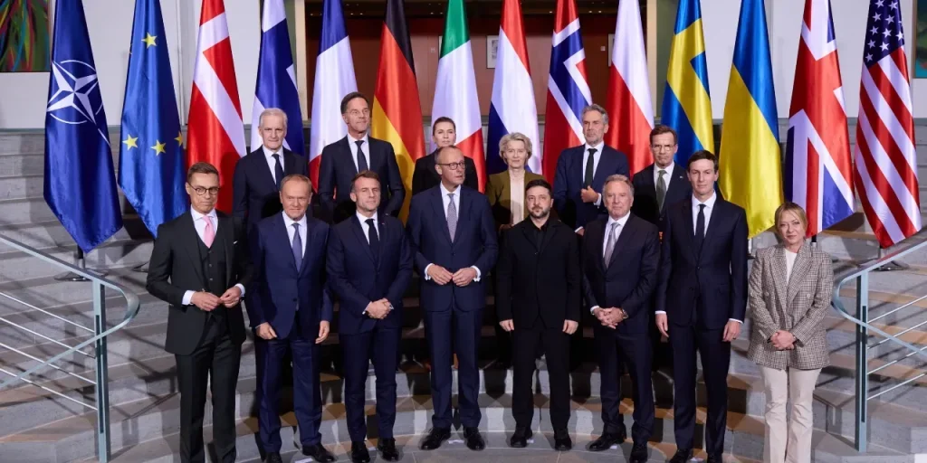 Proposta di forza europea multilaterale sostenuta dagli Stati Uniti per fermare il conflitto Ucraina‑Russia
