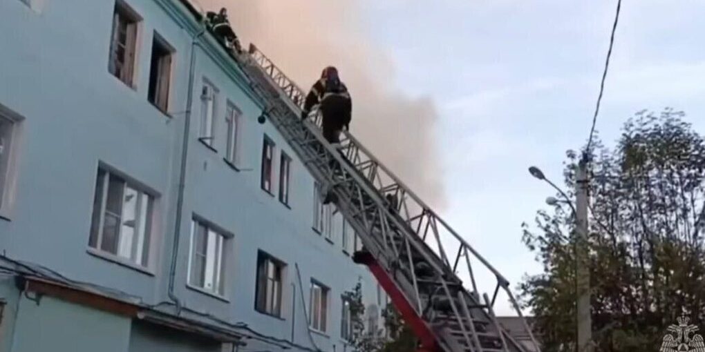 После пожара в ивановском общежитии жильцов разместят в гостиницах