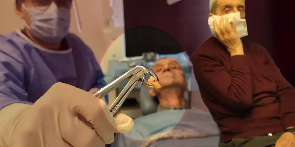 Anziano di 83 anni in Manisa scopre un dente protesico inusuale durante visita dal dentista