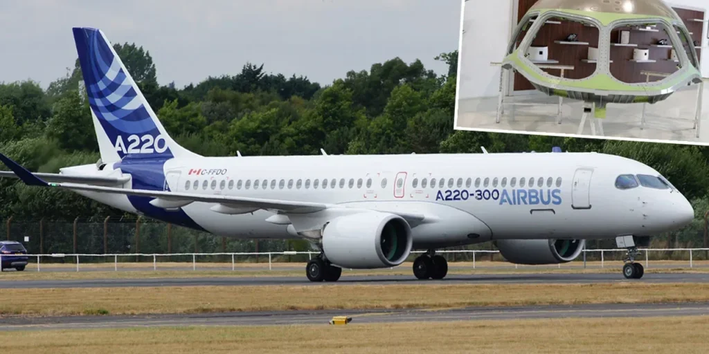 TUSAŞ consegna 250° canopy per Airbus A220, confermando il 75 % della produzione locale