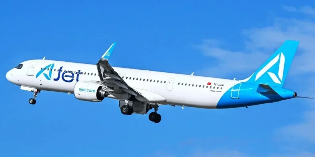AJet lancia promozione: biglietti internazionali a partire da 9 euro/dollari