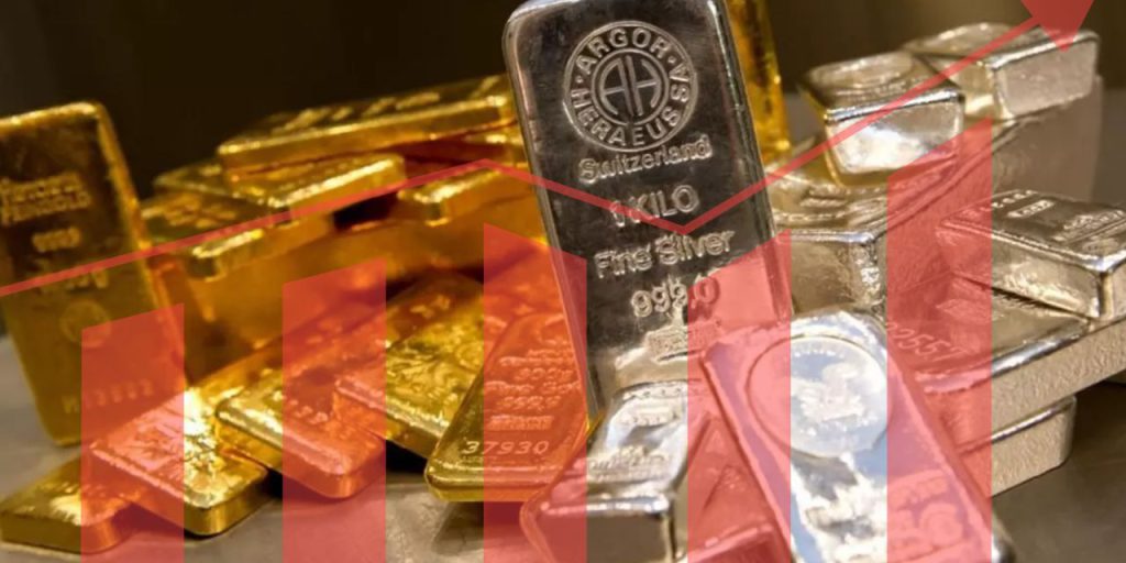 Aumento del prezzo dell'oro e dell'argento: un rifugio sicuro per gli investitori in tempi di incertezza geopolitica