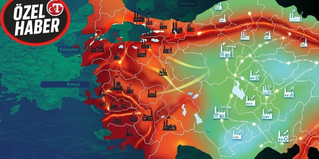 Turquia sposta investimenti industriali lontano dalla Marmara per proteggere la produzione e la logistica nazionale.