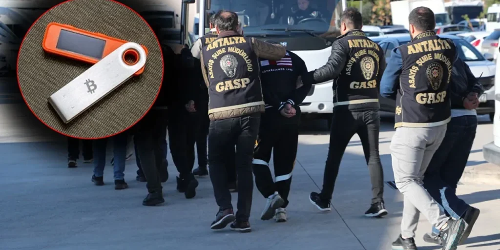 Falsi agenti di polizia rapinano casa a Antalya, sottraggono 4 milioni di dollari da wallet digitale