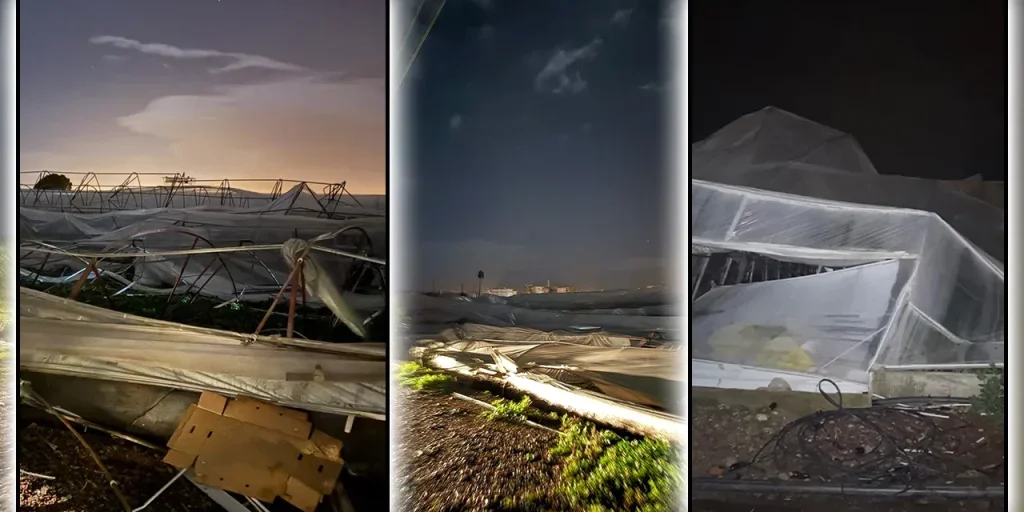 Antalya: temporale violento danneggia 5 quartieri e 150 ettari di serre