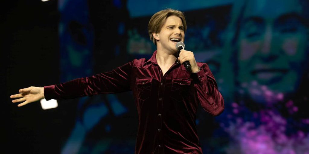 Vincent Gross e i Draufgänger presentano il “Ski‑Twist” al Silvester‑Schlagerboom su ARD