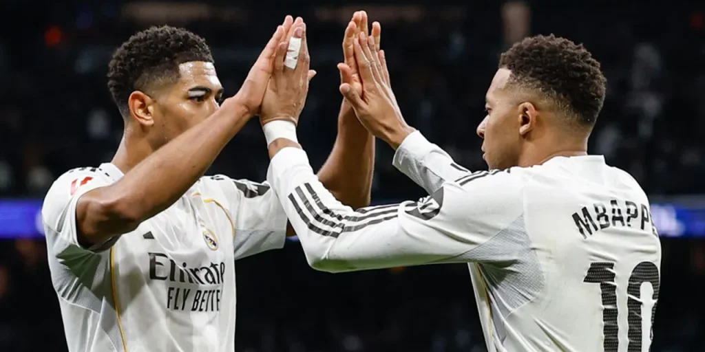 Mbappé pareggia record di Ronaldo con due gol nella vittoria 2‑0 del Real Madrid sul Sevilla