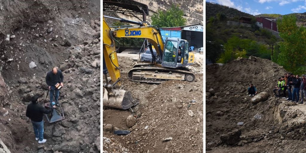 Artvin'nin Ardanuç ilçesinde 3 ton altın için günlerdir kazı yapıyorlar! Sonuç hüsranla bitti