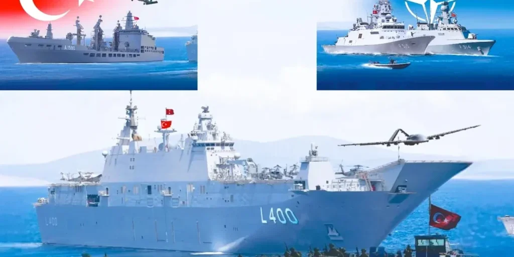 Turquia assegna la portaerei Anadolu come quartier generale galleggiante della NATO per la sicurezza europea