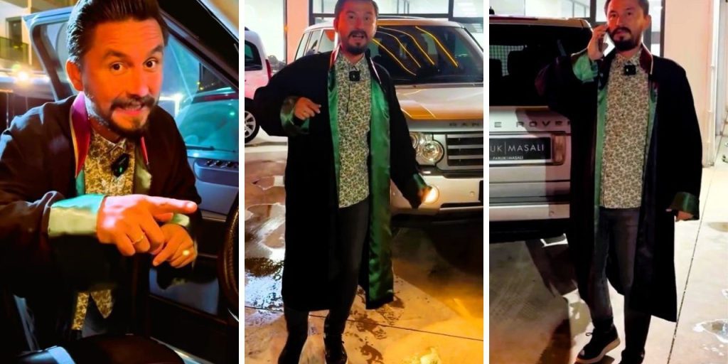 Commerciante di auto indossa toga da avvocato per promuovere un'auto e scatena la reazione dell'Ordine degli Avvocati di Denizli