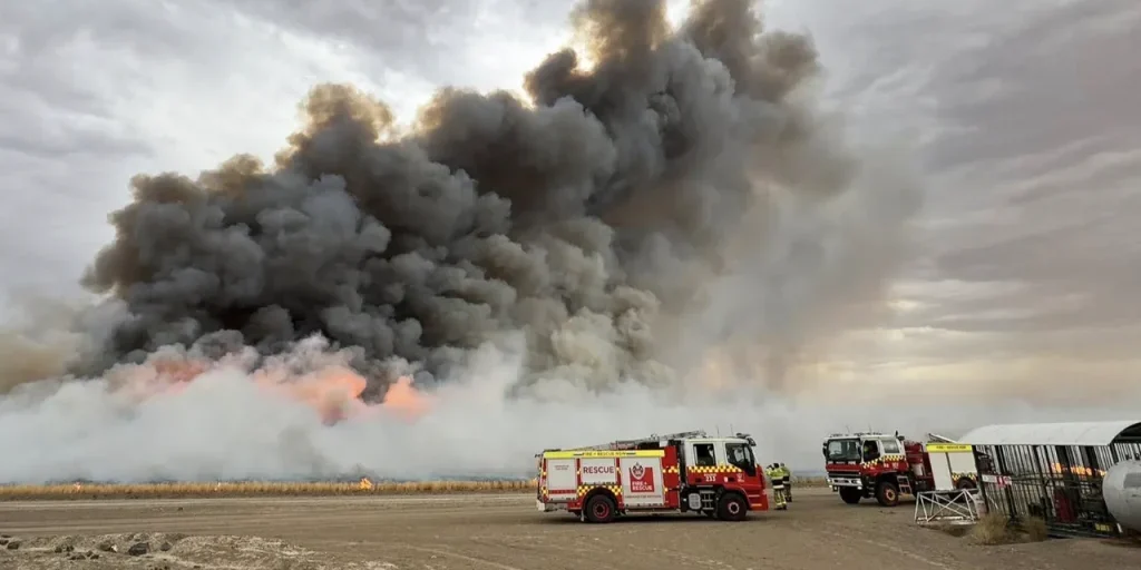 Un vigile del fuoco ucciso da un albero caduto durante incendio boschivo in Nuovo Galles del Sud