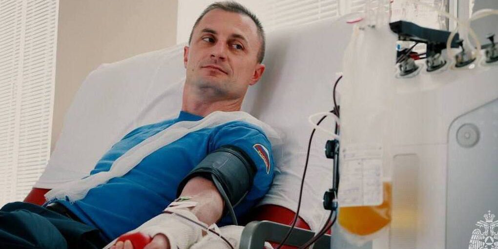 Спасатели МЧС ЛНР пополнили донорский фонд Республики