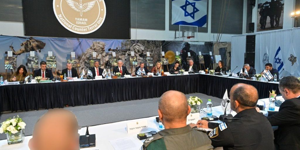 Заседание правительства Израиля состоялось на базе спецназа