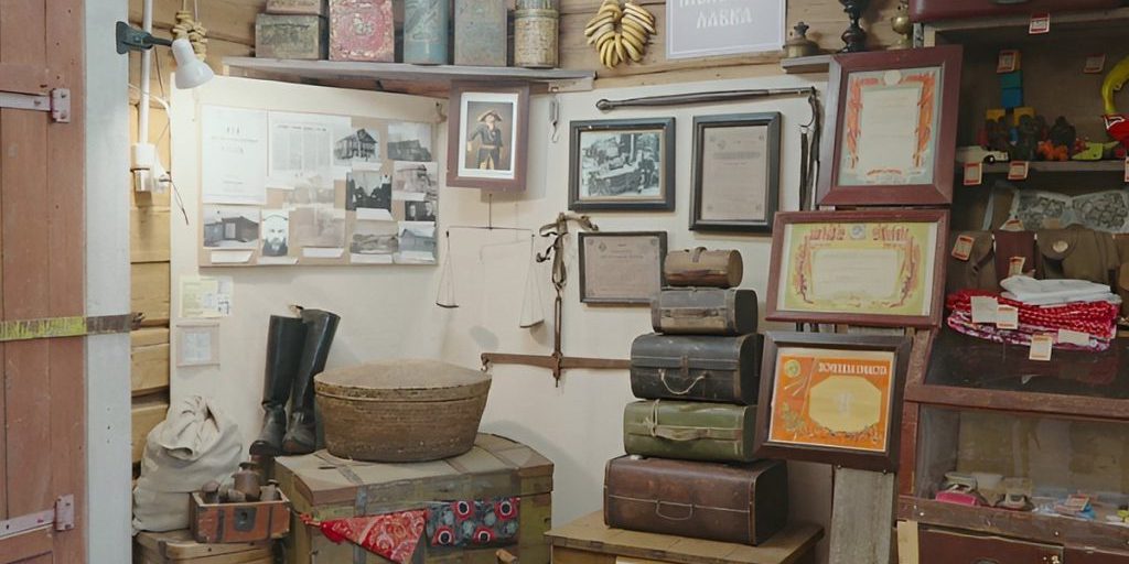 Общественный музей «А у нас на Покшеньге» знакомит гостей с деревенским бытом