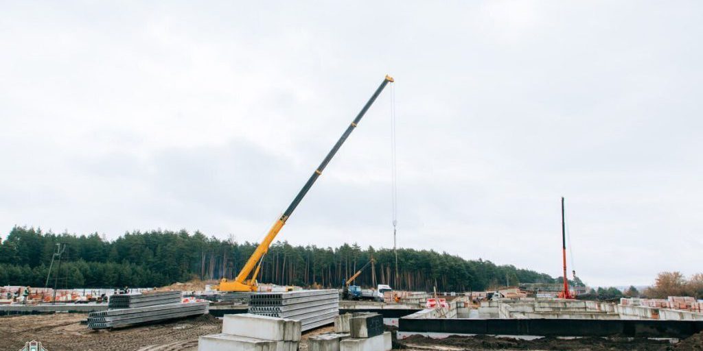 В селе Чуварлеи строится школа на 300 учеников