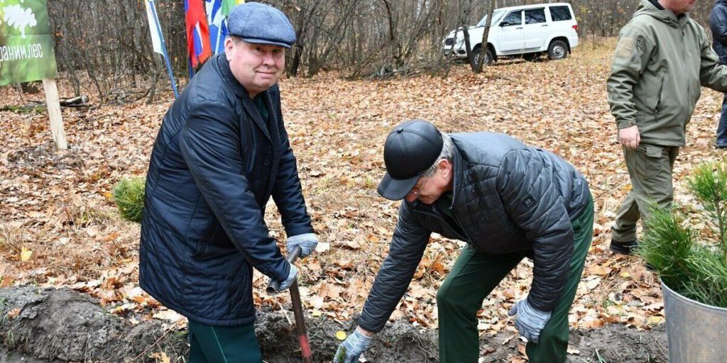 Il Distretto di Lopatinskij Unisce le Forze per Salvare la Foresta in una Campagna Nazionale di Rimboschimento