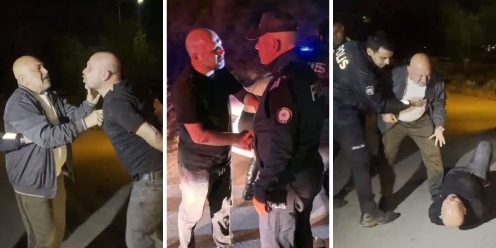 "Babam hakim" diyerek rezillik çıkardı! Küfürler savurup polislerin üstüne yürüdü