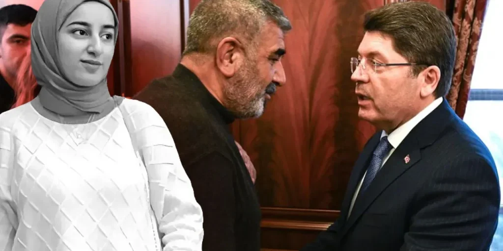 Yılmaz Tunç incontra la famiglia di Rojin Kabais dopo la tragica morte sul lago Van