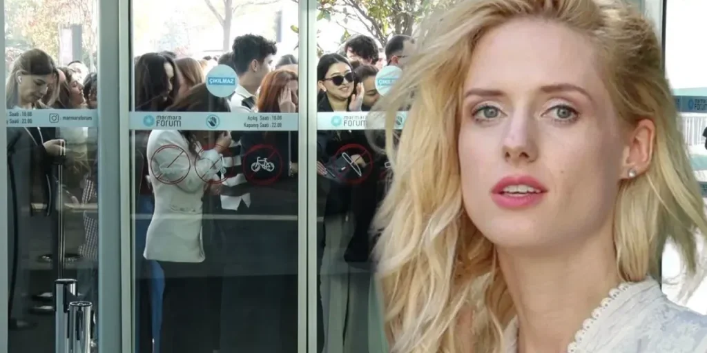 Frenesia di sconti a Bakırköy: l'attrice Wilma Elles approfitta delle offerte di novembre