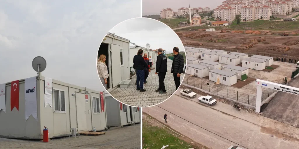 Terremoto 6,1 a Sındırgı: 171 container per ospitare i colpiti