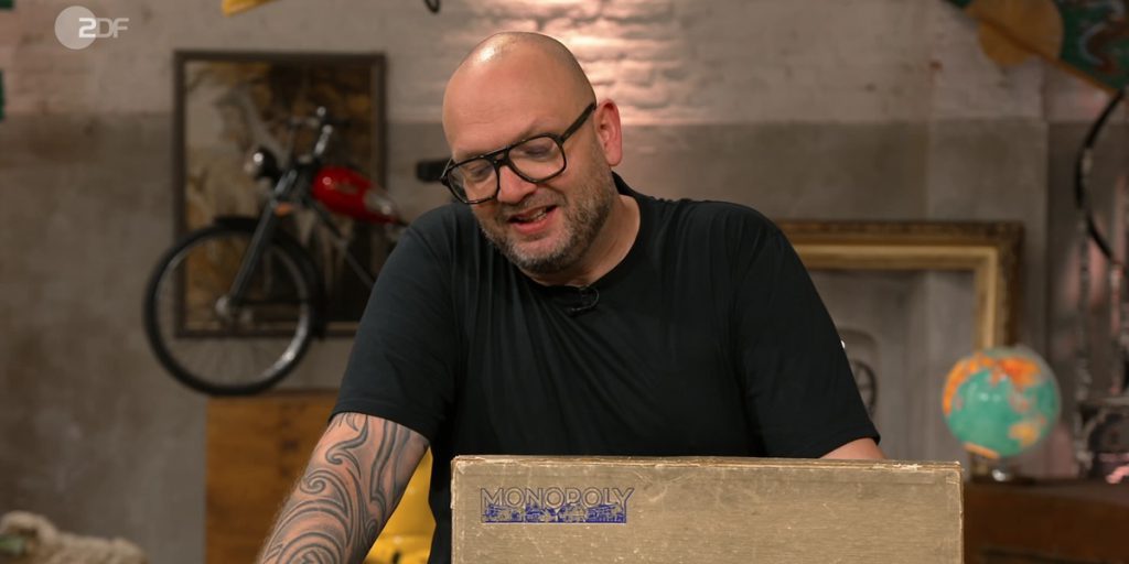 Monopoly d'epoca venduto all'asta su Bares für Rares