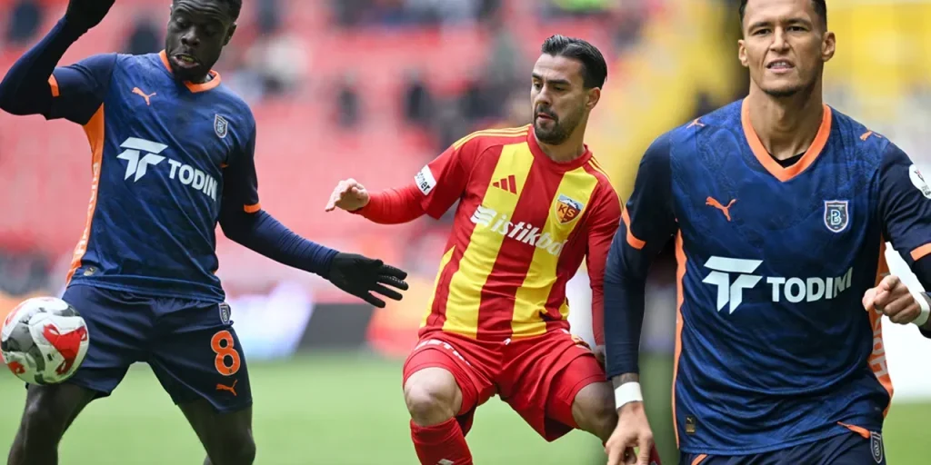 Başakşehir vince 3‑0 su Kayserispor, quarta vittoria consecutiva